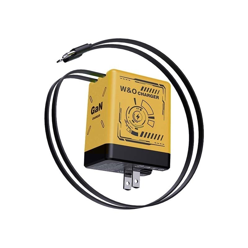 Dual PD Fast Charger - Yellow, U.S. standard