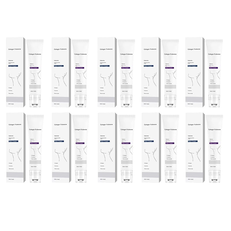 Advanced Collagen V-Roller Neck Cream - 10 PCS