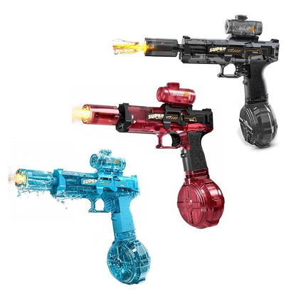 Electric Water Gun - Blue + Black + Red