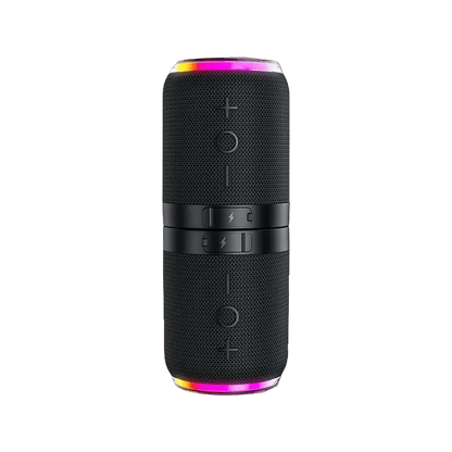 2-in-1 Magnetic Splittable Bluetooth Speaker - black