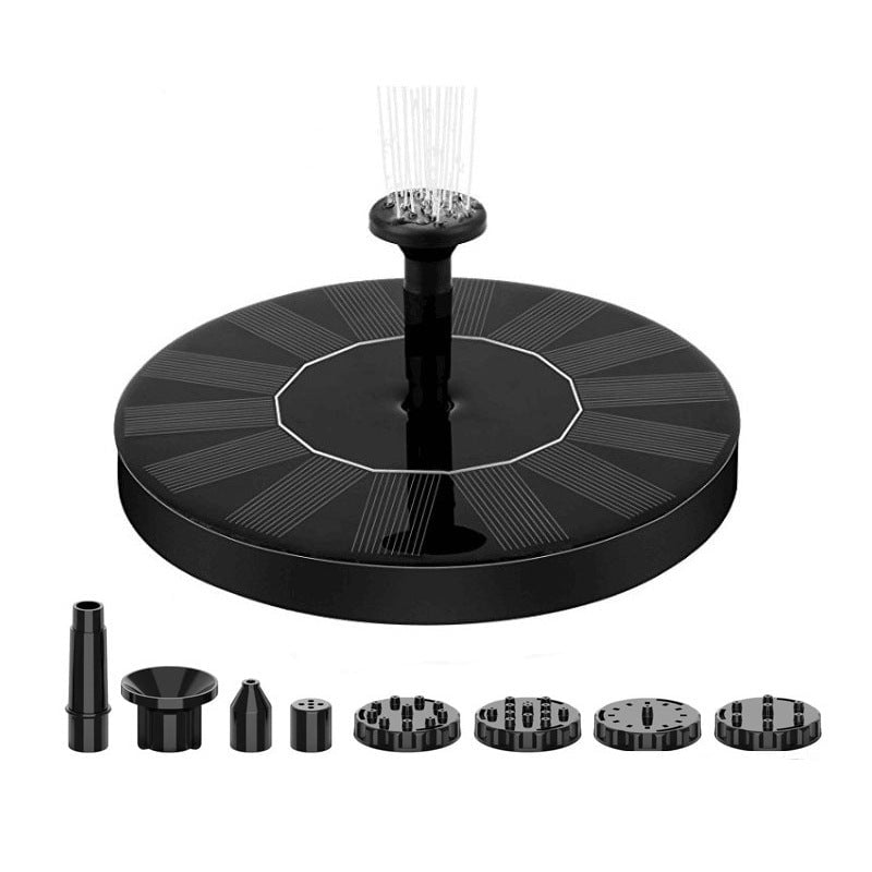 Solar Fountain Pump - 6.3" in diameter