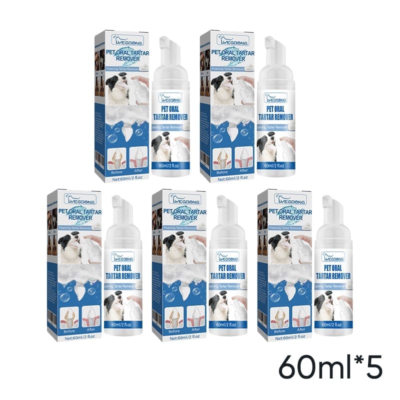 Pet Tartar Control Dental Freshen Spray - 5 bottles