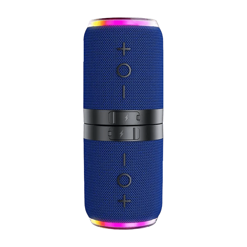 2-in-1 Magnetic Splittable Bluetooth Speaker - blue