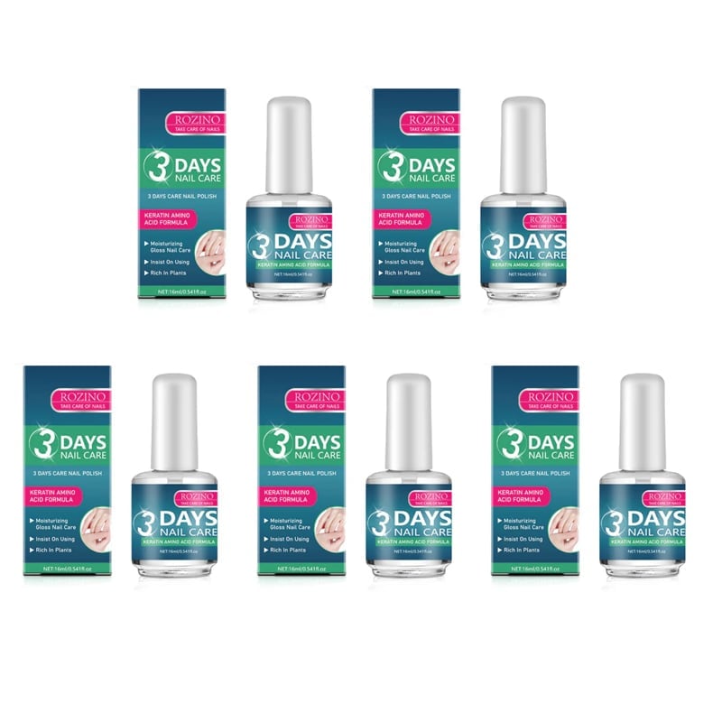 3-Day Brittle Nail Breakthrough: Keratin Nail Care Oil - 🔥5 PCS