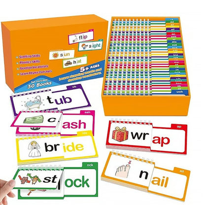 30 Read and Rhyme Flip Books - 1 set
