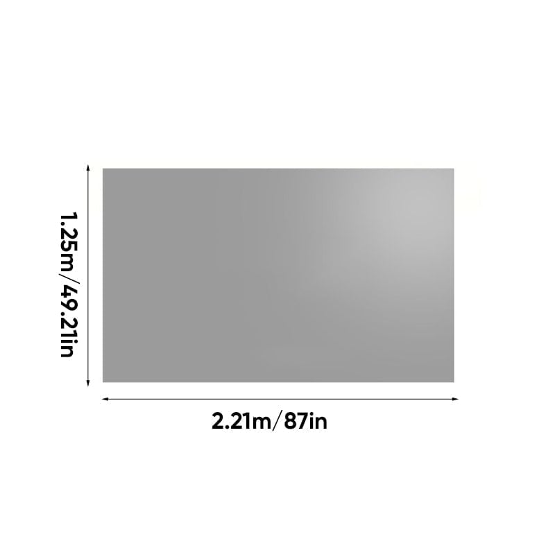Basic model 100-inch 16:9 (2.21m wide * 1.25m high)