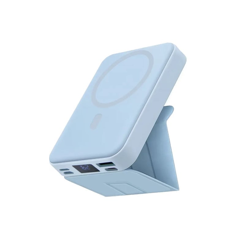 📶Wireless Portable Magnetic Power Bank - blue
