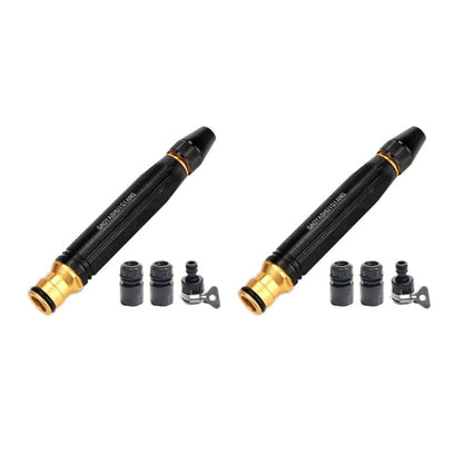 🔥Heavy Duty Adjustable Twist Hose Nozzle Jet Sweeper Nozzle - 2 sets