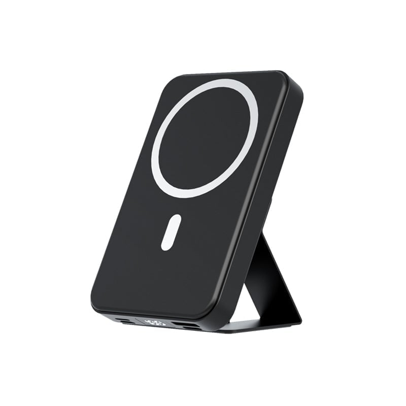 📶Wireless Portable Magnetic Power Bank - black