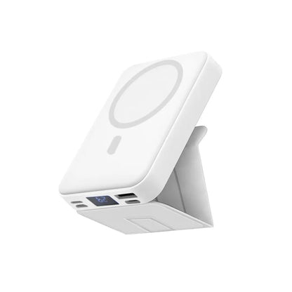 📶Wireless Portable Magnetic Power Bank - white