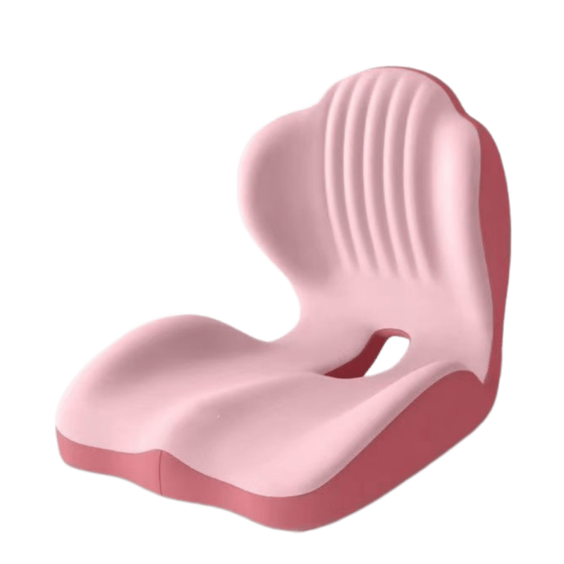 Ergonomic Memory Foam Seat Cushion - Pink