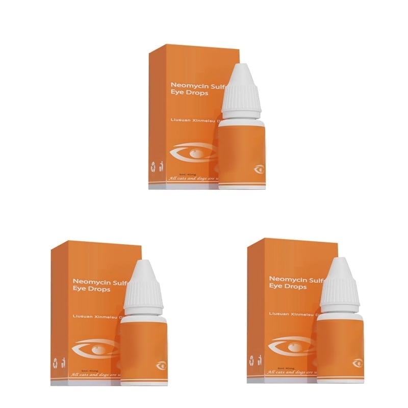 Pet Eye Drops - 3pcs (24ml)