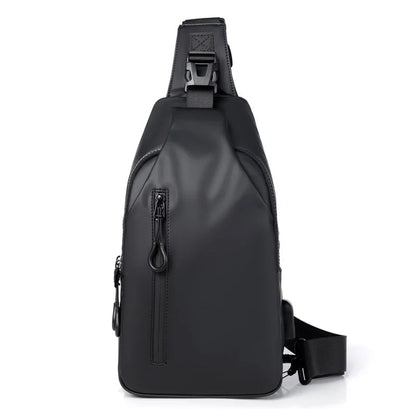 Waterproof Shoulder Bag - Black