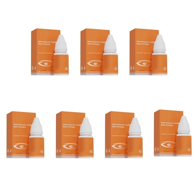 Pet Eye Drops - 7pcs (56ml)