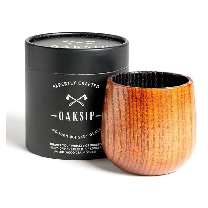 Charred Jujube Wood Cups - Cup+Box
