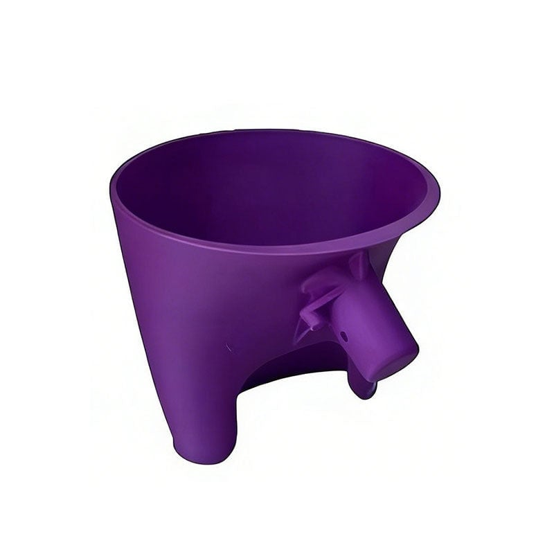 Flour Funnel for Kitchen Aid Stand Mixer - Purple