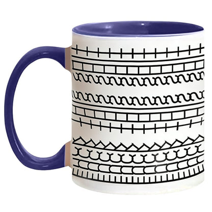 12oz "Fuck It" Ceramic Coffee Mug - Purple