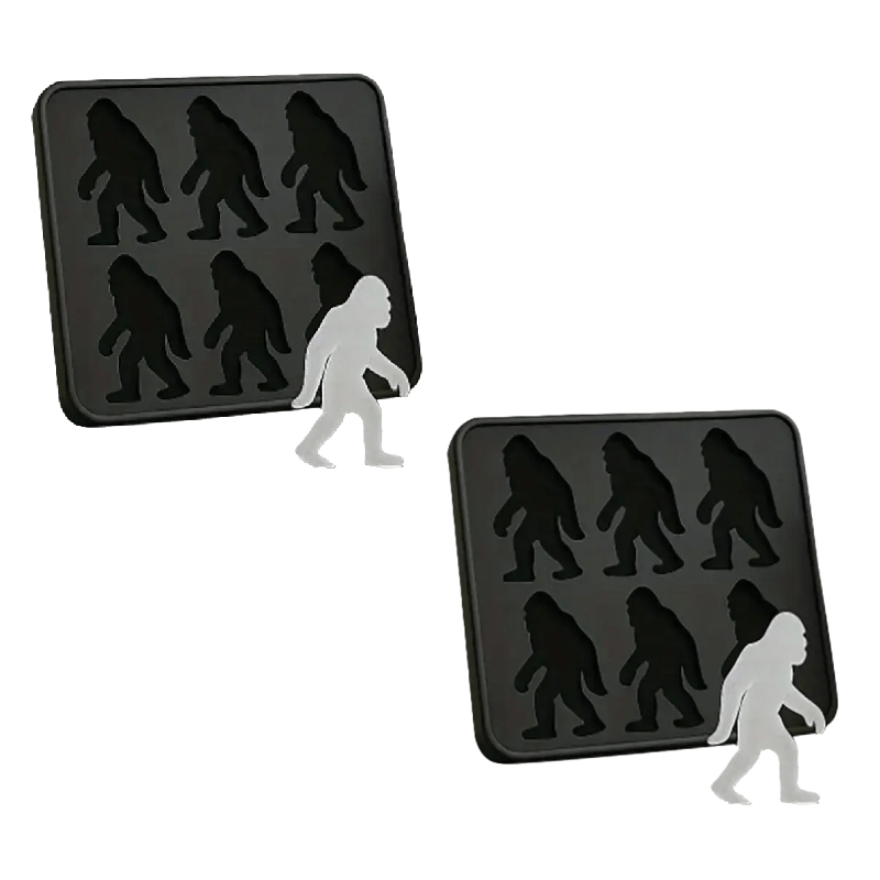 Bigfoot silicone ice cube tray - 2 pcs