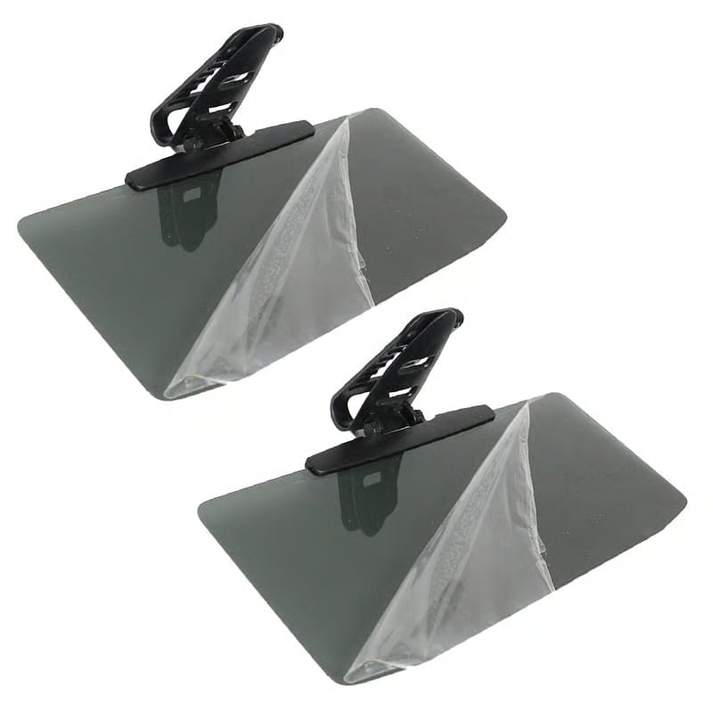 Car Sun Visor With Polarized Glare Protection - 2 pcs