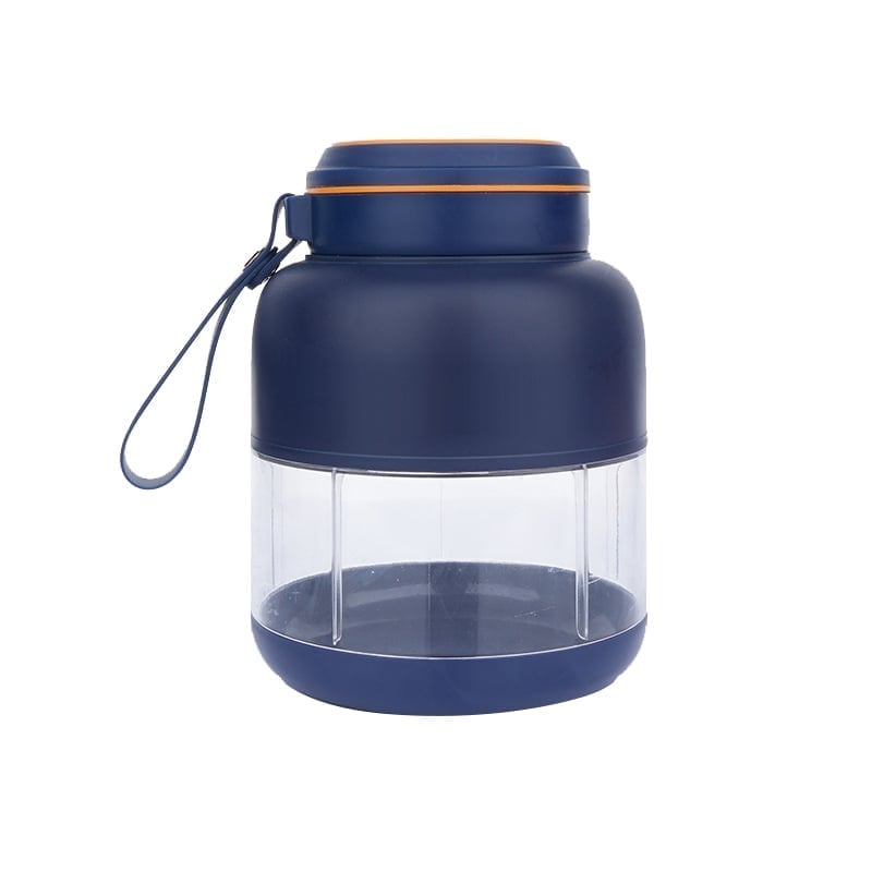 Portable Wireless Juicer Cup - blue, 800ml