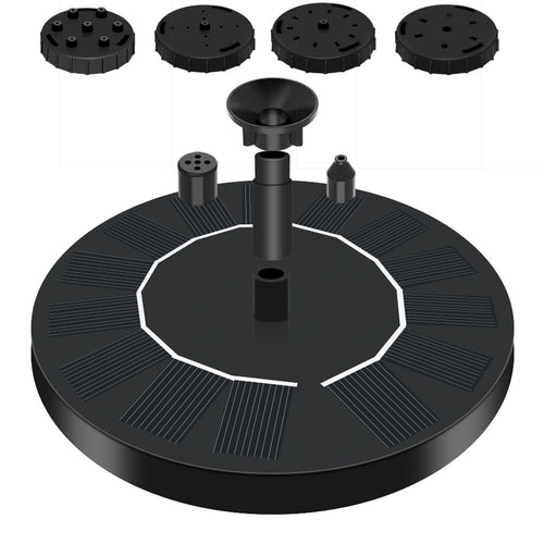 Solar Fountain Pump - 5.1" in diameter