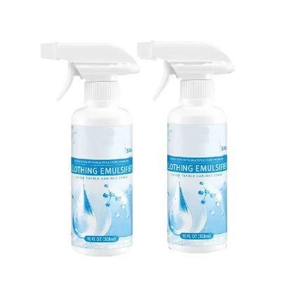 Non-ionic laundry emulsifying spray - 2 emulsifier refills + 2 spray nozzles