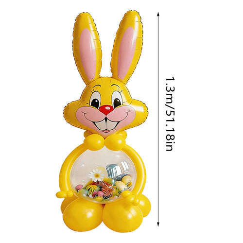 Easter Bunny Balloon Set - Yellow