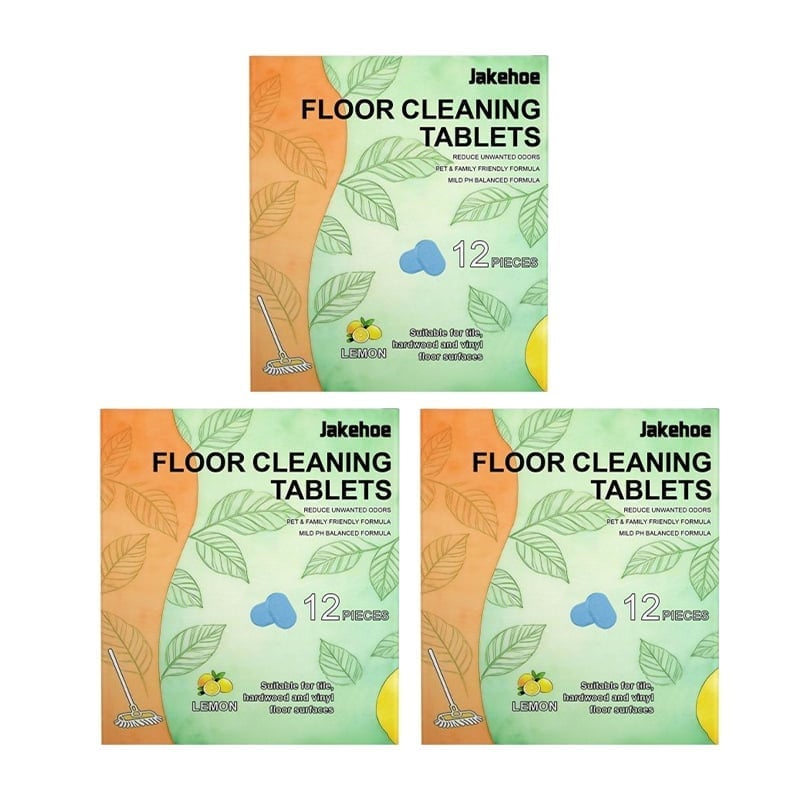 Floor Cleaning Tablets - 3 packs (36 pcs)